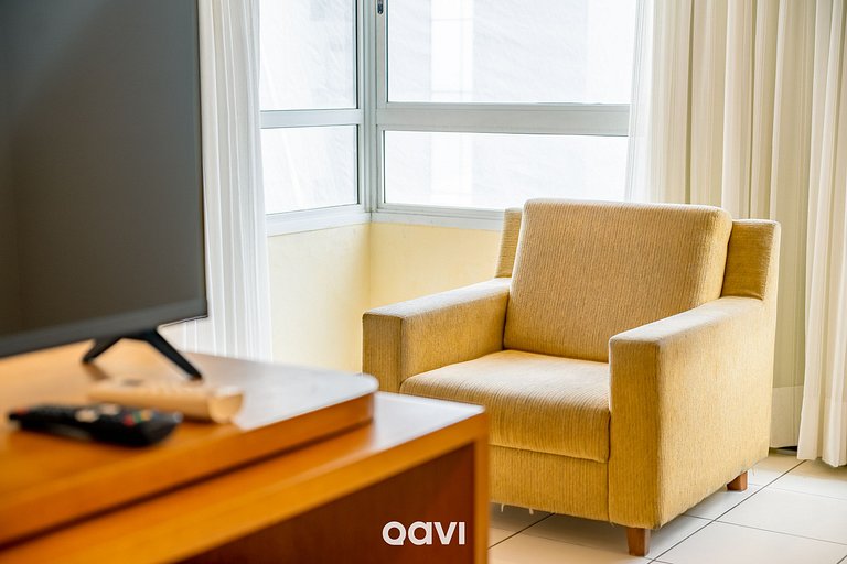 Flat Vista Parcial Mar em Petrópolis by Qavi