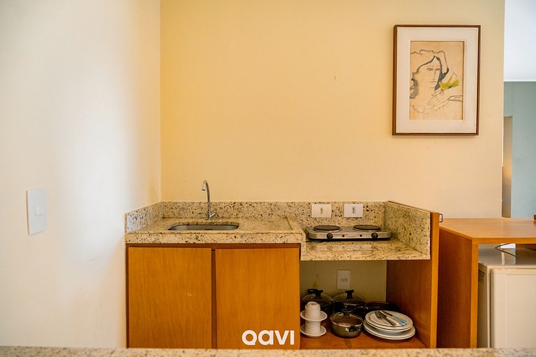 Flat Vista Parcial Mar em Petrópolis by Qavi