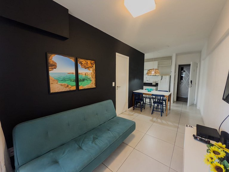 Studio no Edifício Time em Maceió by Qavi