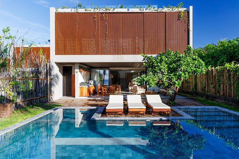 Casa de Luxo Beira Mar em Milagres by Qavi