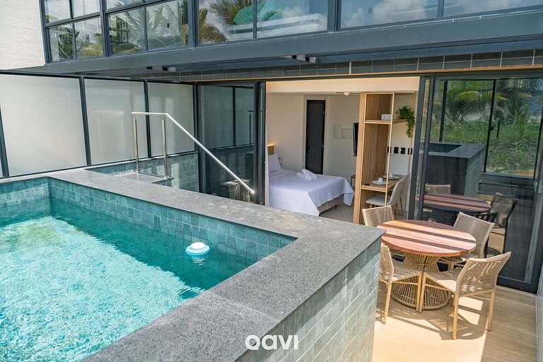 Studio Piscina Privativa Alta Marine Bessa by Qavi