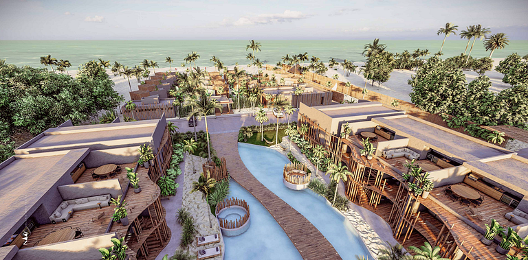 Apartamento de 2 suítes no Naay Villas Boutique