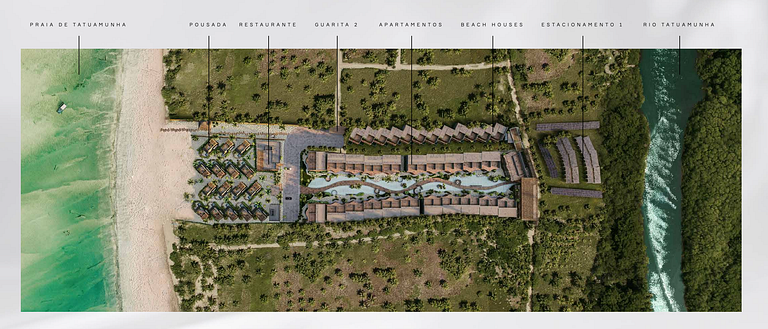 Apartamento de 2 suítes no Naay Villas Boutique