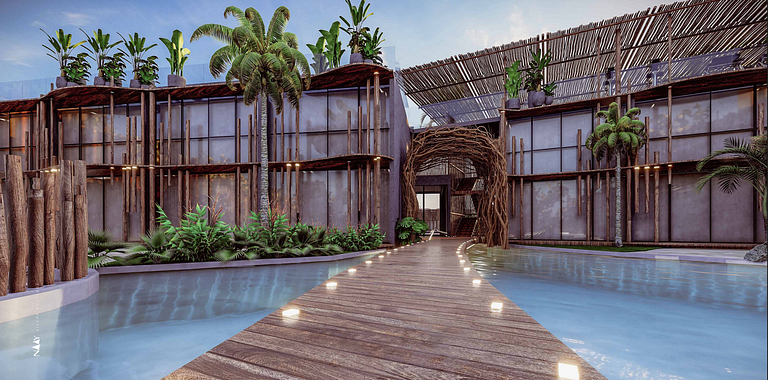 Beach House em Condomínio de Luxo - Naay Villas Boutique