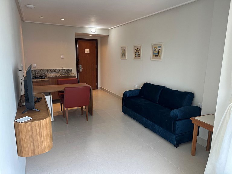 Flat Vista Parcial Mar em Petrópolis by Qavi