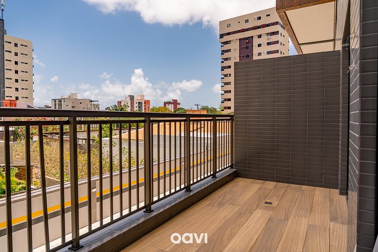 Apartamento com Varanda Mindset Manaíra by Qavi