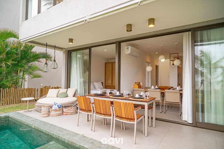 Casa Duplex à Beira-mar OKA Milagres by Qavi