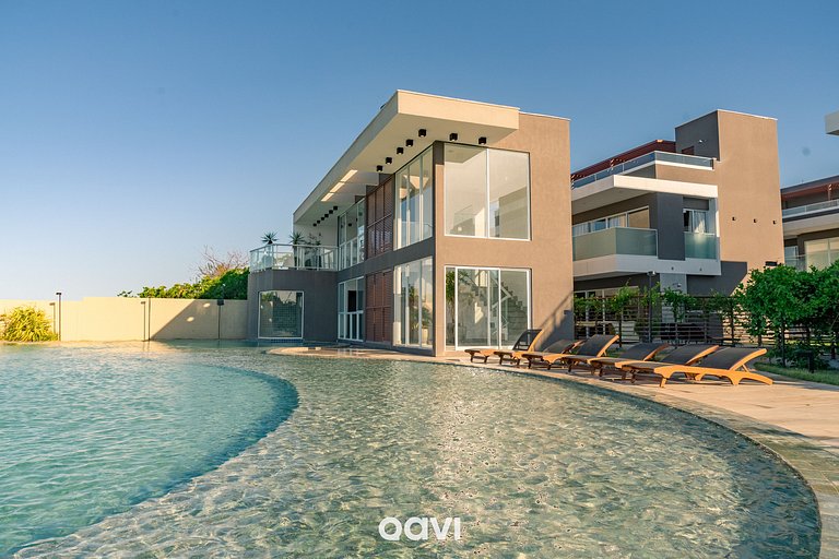 Casa com Piscina em Condomínio em Gostoso by Qavi