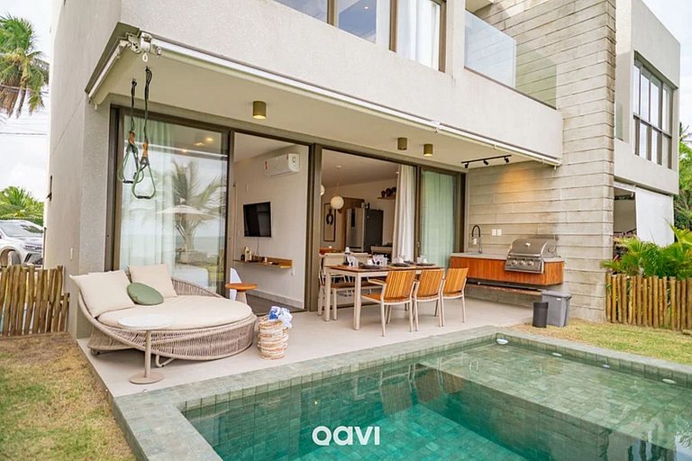 Casa Duplex à Beira-mar OKA Milagres by Qavi