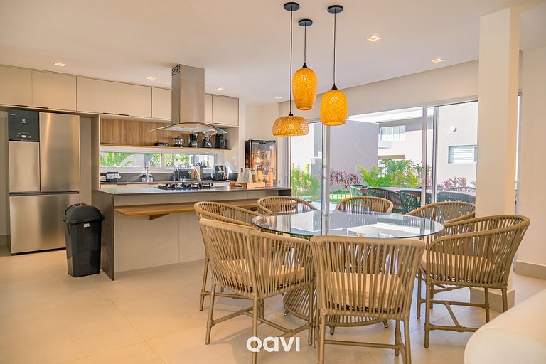 Casa de Luxo com Jacuzzi em Gostoso by Qavi