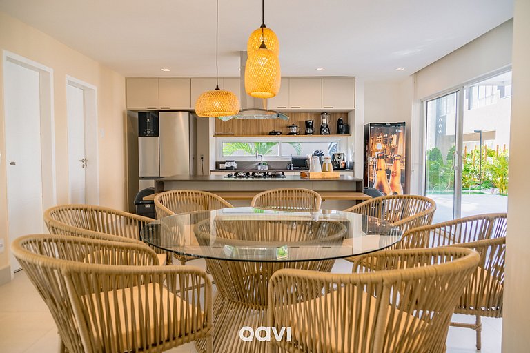 Casa de Luxo com Jacuzzi em Gostoso by Qavi