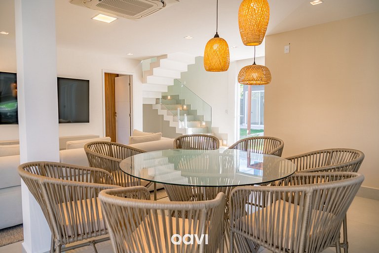 Casa de Luxo com Jacuzzi em Gostoso by Qavi