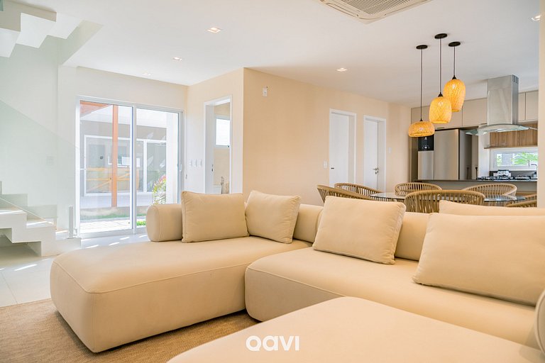 Casa de Luxo com Jacuzzi em Gostoso by Qavi