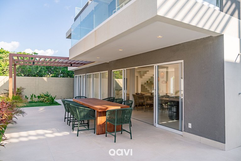 Casa de Luxo com Jacuzzi em Gostoso by Qavi