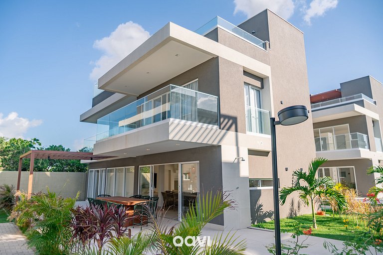 Casa de Luxo com Jacuzzi em Gostoso by Qavi