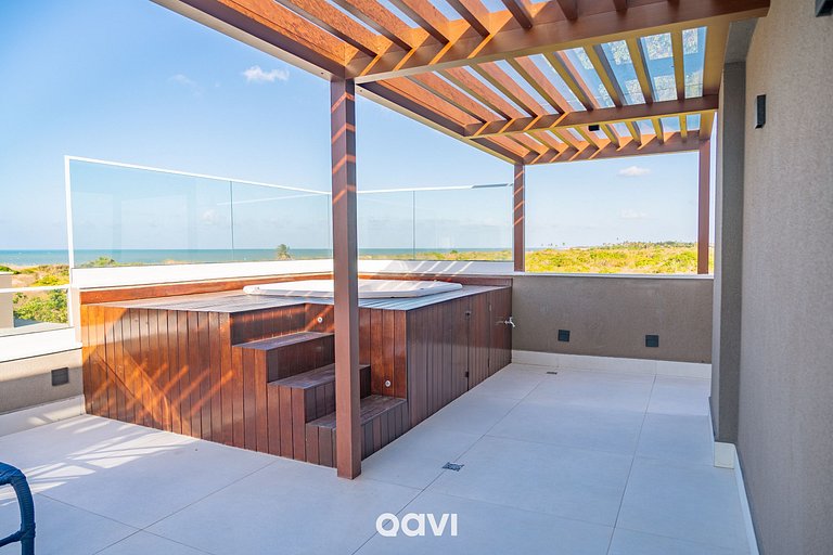 Casa de Luxo com Jacuzzi em Gostoso by Qavi