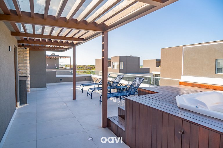 Casa de Luxo com Jacuzzi em Gostoso by Qavi