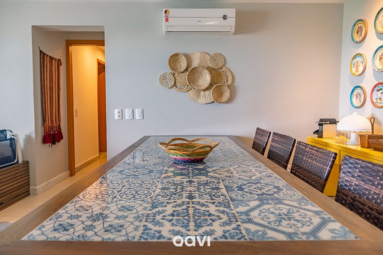 Apartamento Vista Mar Porto Brasil Pirangi by Qavi