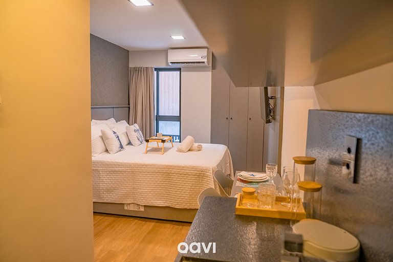 Studio Equipado em Cabo Branco João Pessoa by Qavi