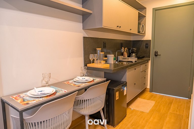 Studio Equipado em Cabo Branco João Pessoa by Qavi