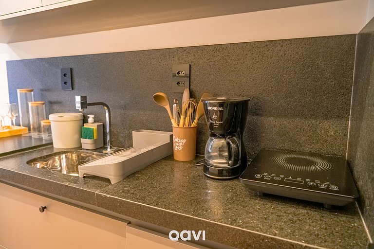 Studio Equipado em Cabo Branco João Pessoa by Qavi