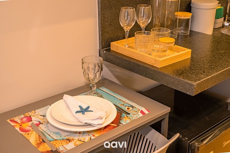 Studio Equipado em Cabo Branco João Pessoa by Qavi