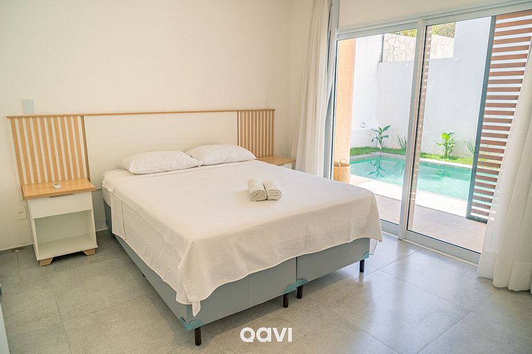 Casa Ampla com Piscina Privativa em Pipa by Qavi