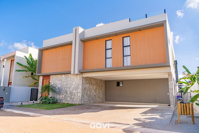 Casa Luxo com Piscina e Jacuzzi em Gostoso by Qavi