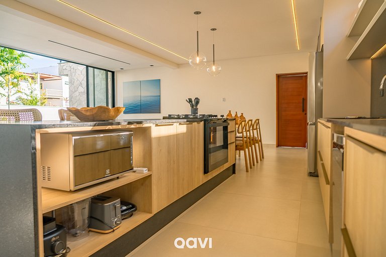 Casa Luxo com Piscina e Jacuzzi em Gostoso by Qavi