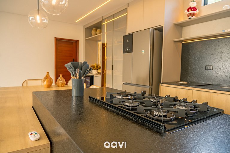 Casa Luxo com Piscina e Jacuzzi em Gostoso by Qavi