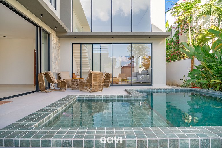 Casa Luxo com Piscina e Jacuzzi em Gostoso by Qavi