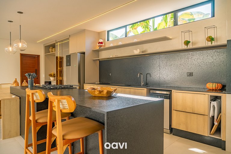 Casa Luxo com Piscina e Jacuzzi em Gostoso by Qavi