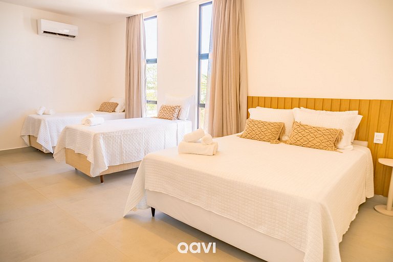 Casa Luxo com Piscina e Jacuzzi em Gostoso by Qavi