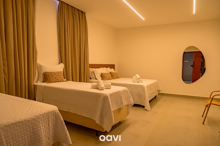 Casa Luxo com Piscina e Jacuzzi em Gostoso by Qavi