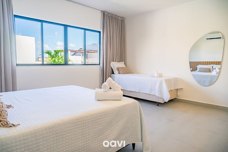 Casa Luxo com Piscina e Jacuzzi em Gostoso by Qavi