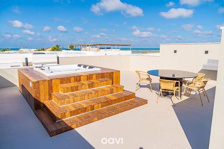 Casa Luxo com Piscina e Jacuzzi em Gostoso by Qavi