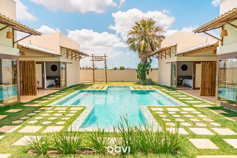 Villa Kaitei em São Miguel do Gostoso by Qavi