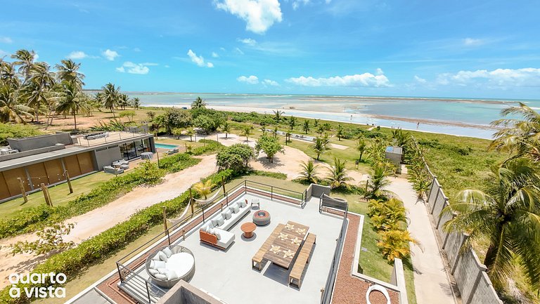 Casa com Piscina na Praia de Tatuamunha by Qavi