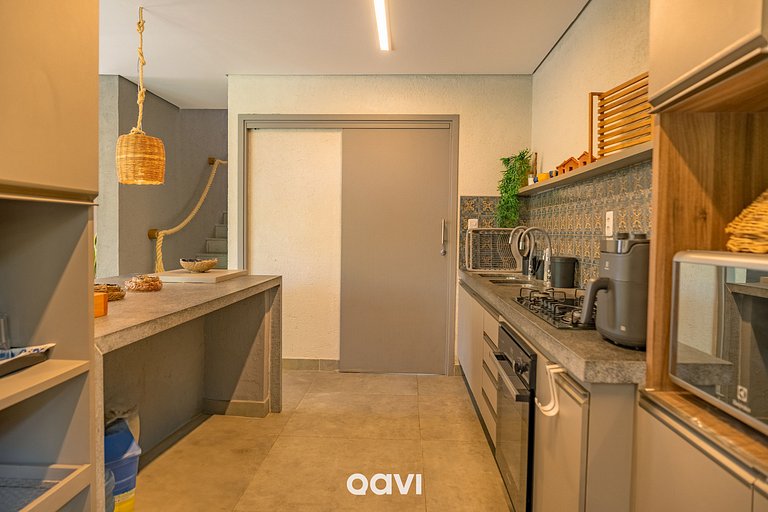 Casa com Piscina Cond Beira-Mar Milagres Qavi