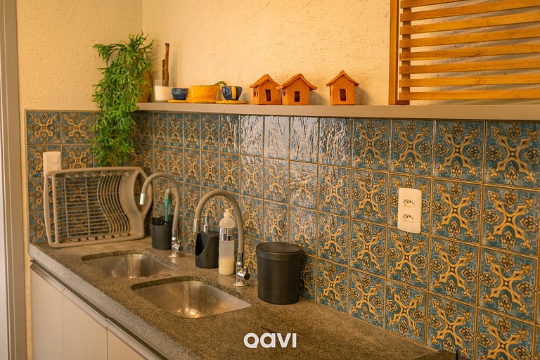 Casa com Piscina Cond Beira-Mar Milagres Qavi