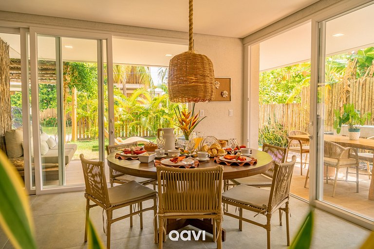 Casa com Piscina Cond Beira-Mar Milagres Qavi