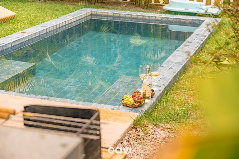 Casa com Piscina Cond Beira-Mar Milagres Qavi