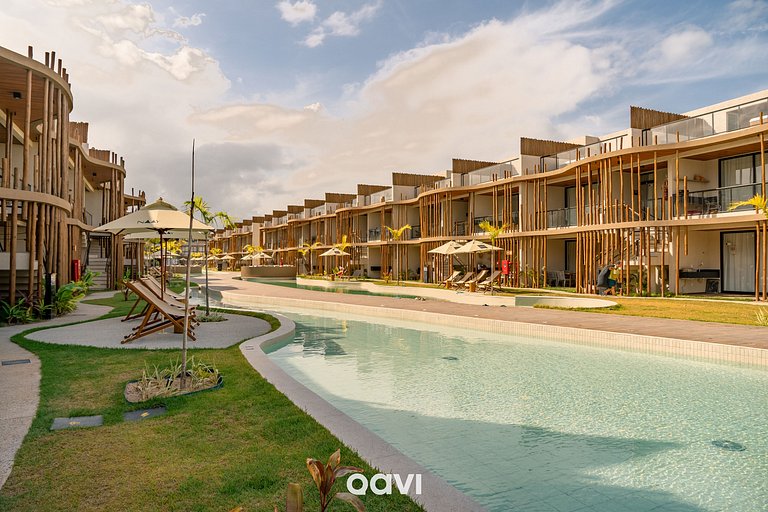 Duplex com Jacuzzi na Praia de Tatuamunha by Qavi