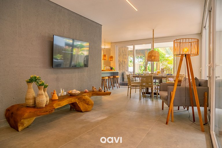 Casa com Piscina em Cond Beira Mar Milagres Qavi