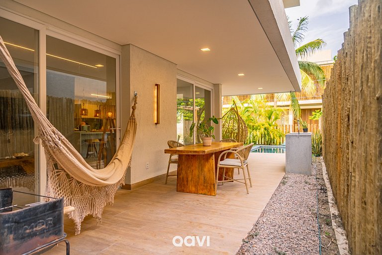 Casa com Piscina em Cond Beira Mar Milagres Qavi