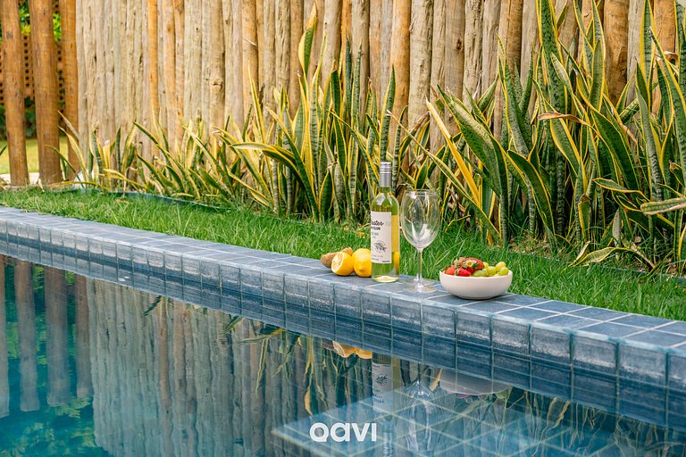 Casa de Charme com Piscina em Milagres by Qavi