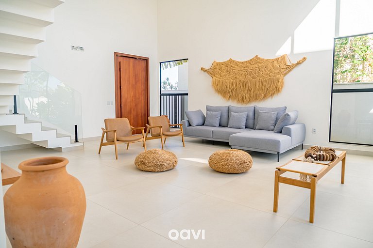 Casa Luxo com Piscina e Jacuzzi em Gostoso by Qavi