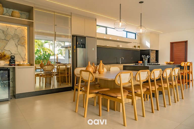 Casa Luxo com Piscina e Jacuzzi em Gostoso by Qavi