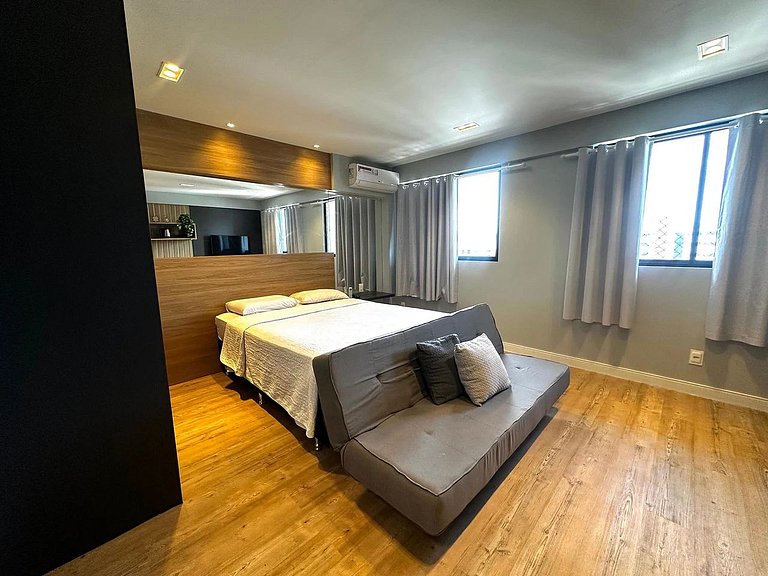 Studio no Edifício Time em Maceió by Qavi