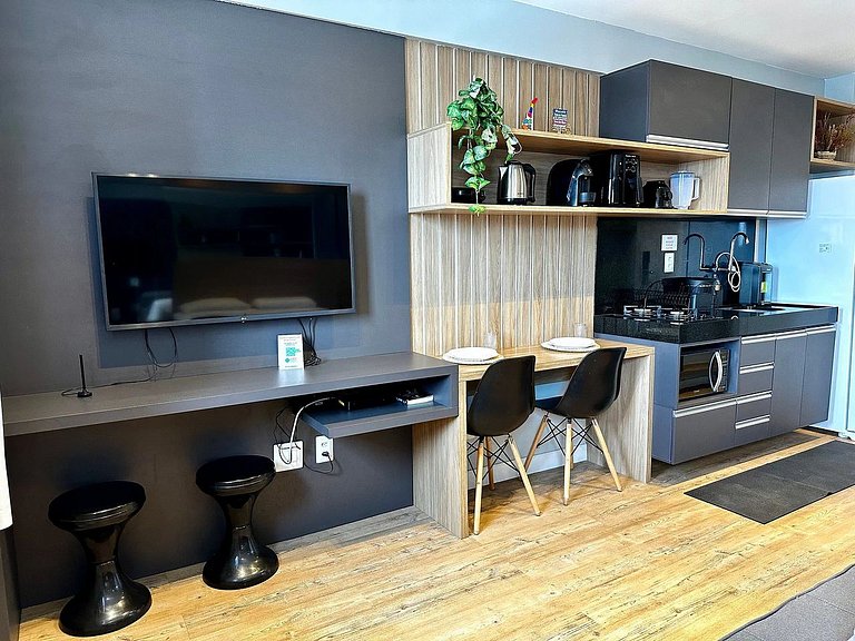 Studio no Edifício Time em Maceió by Qavi